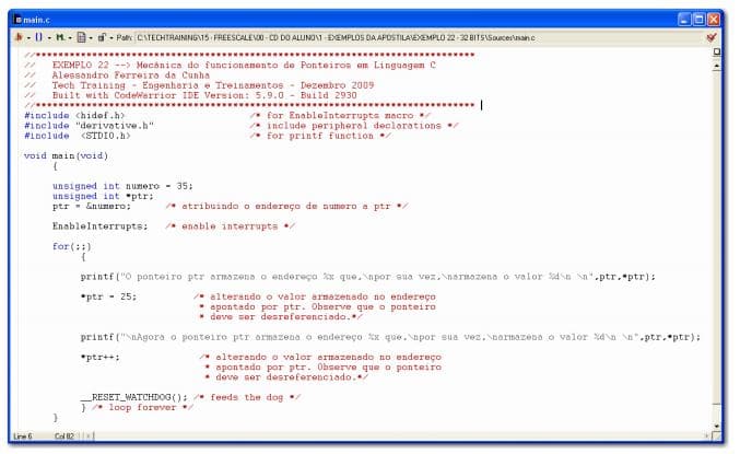 Curso de C com MCF51QE128 e MC9S08QE128 - Parte 5